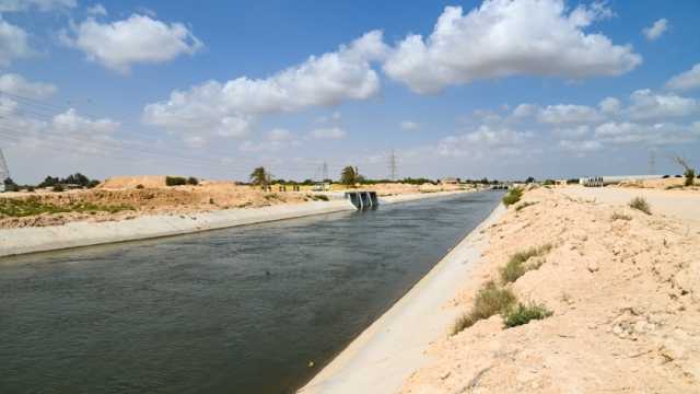 وزير الري يتفقد محطة نقل المياه للدلتا الجديدة وترعتي النصر والحمام