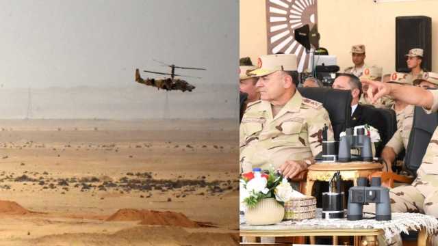 وزير الدفاع للمصريين من الجيش الثاني: «اطمئنوا» (صور وفيديو)