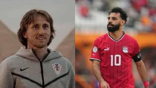 «مودريتش» يستعيد ذكرياته مع مصر.. ومحمد صلاح في الأهرامات