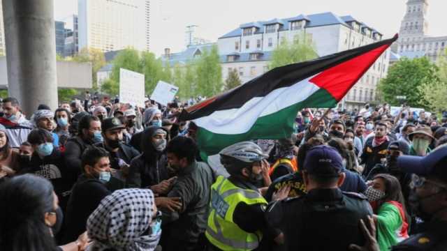 مظاهرات حاشدة في كندا تأييداً للفلسطينيين للأسبوع الثاني