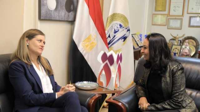 مايا مرسي تستعرض جهود مصر في تمكين المرأة خلال لقاءها سفيرة نيوزيلندا