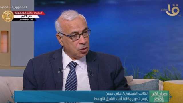 كاتب صحفي: حق الانتخاب من أسمى معاني الممارسات السياسية