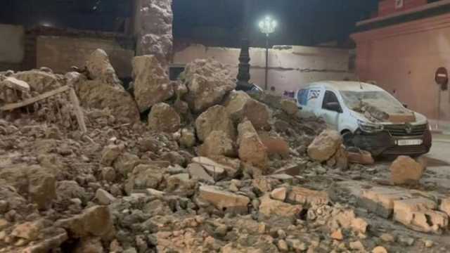 هزة أرضية تضرب المغرب بالقرب من بؤرة الزلزال المدمر