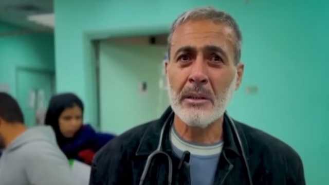 أفرج عنه الاحتلال فعاد إلى العمل.. طبيب يعالج أطفال غزة ولا يعرف مصير عائلته