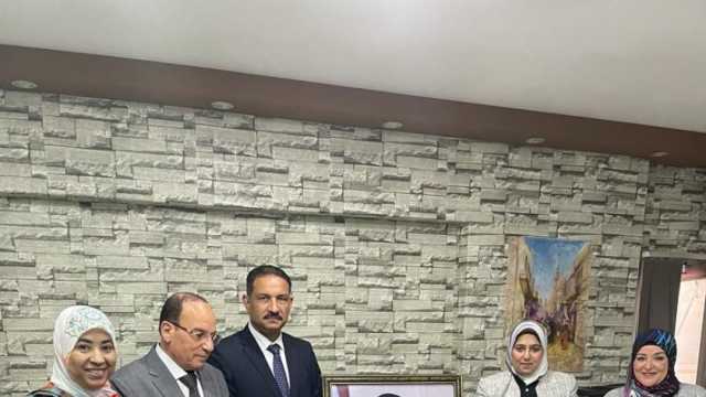قيادات «تعليم الجيزة» تحتفل بفوز الرئيس السيسي في الانتخابات