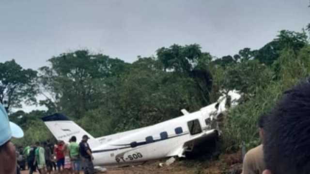 مصرع 14 شخصا جراء تحطم طائرة في البرازيل
