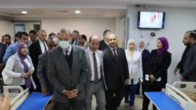 افتتاح وحدة العناية المركزة لقسم الأطفال بمستشفى كفر شكر في القليوبية