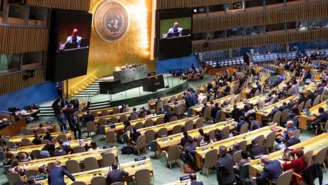 قوائم الموافقين والمعترضين والممتنعين عن التصويت بمشروع وقف العدوان على غزة