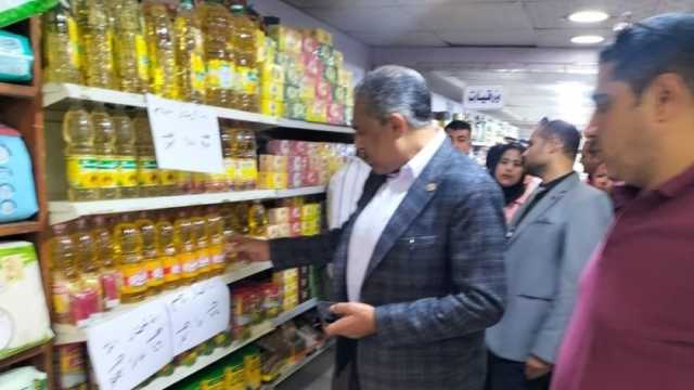 حملات مكبرة لمتابعة مبادرة تخفيض أسعار السلع الأساسية في كفر سعد بدمياط