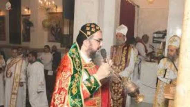 ربان الكنيسة السريانية في مصر يترأس قداس عيد الميلاد المجيد