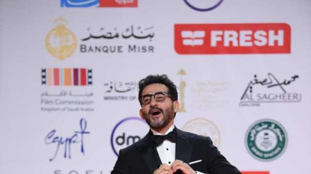 أحمد حلمي: مهرجان القاهرة السينمائي نقل صورة مشرفة للعالم (صور)