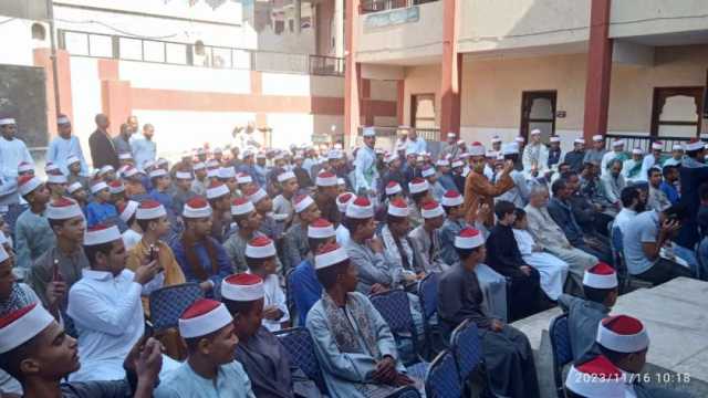 مدرسة أولاد شلول بسوهاج تنظم احتفالا لتكريم حفظة القرآن الكريم