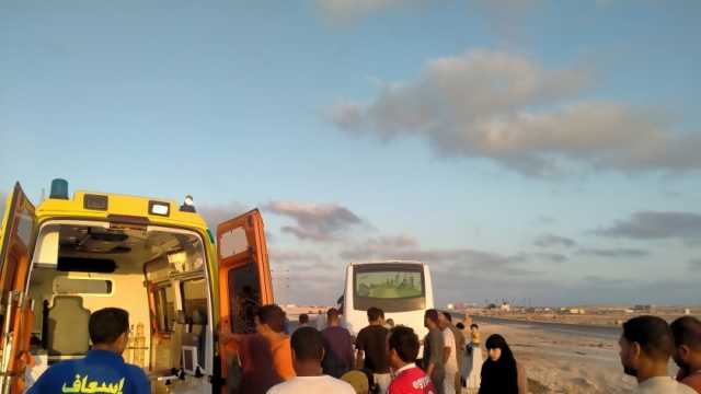 إصابة شخصين في حادث تصادم على طريق «مطروح- الإسكندرية» الساحلي