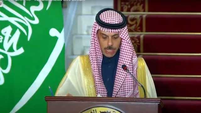 وزير الخارجية السعودي: مصر والمملكة محورين مهمين والتنسيق بينهما يحقق ازدهار المنطقة