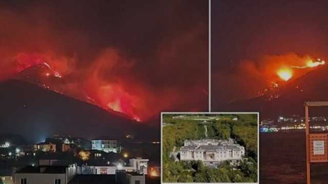 قصر «بوتين» في مهب الريح بسبب حرائق الغابات بروسيا.. تكلفته مليار إسترليني