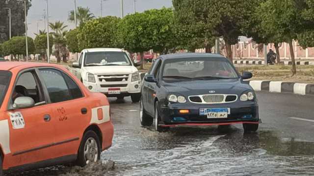 نصائح «طوارئ الإسماعيلية» لتفادي الحوادث أثناء الأمطار.. منها مسافة الأمان