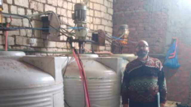 ضبط معدات لإنتاج وتعبئة «ماء ردياتير» غير أصلية بمخزن في الشرقية