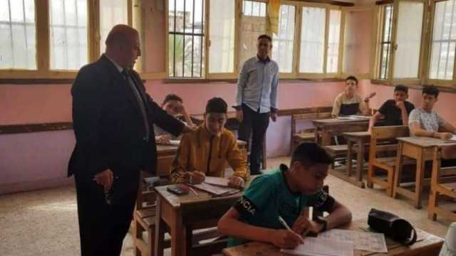جدول امتحانات الصف الأول الإعدادي 2024 الترم الثاني في محافظة الفيوم