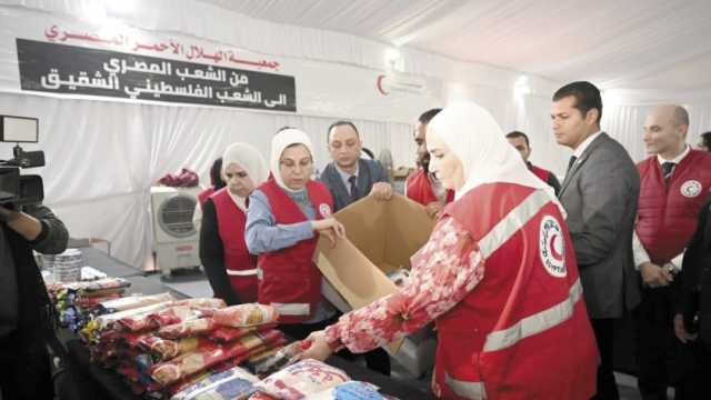 تعاون «مصري - عربي» لتدشين قافلة مساعدات إنسانية جديدة إلى أهالي «غزة»