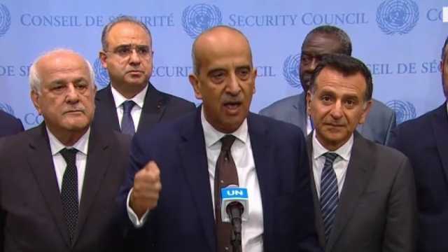 مندوب مصر الأممي: 120 دولة ساندت مشروع القرار العربي لوقف العنف بفلسطين