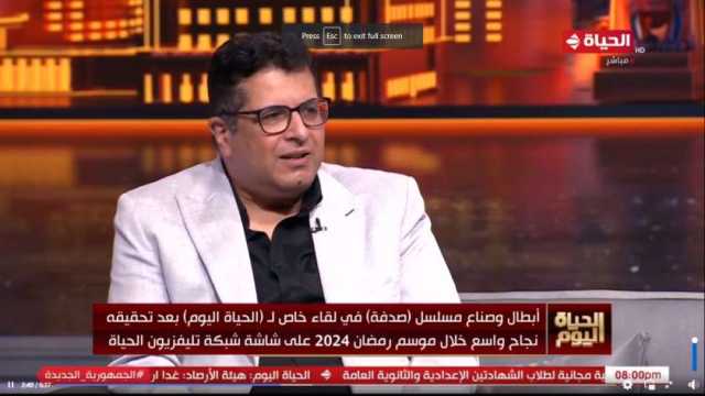 الكاتب أيمن سلامة: «المتحدة» ساعدت في استعادة مصر لدورها الريادي في الإنتاج الدرامي