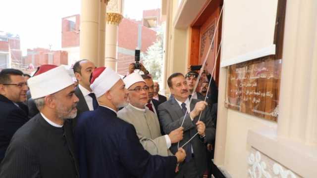 محافظ المنوفية يفتتح مسجد «الجامع الشرقي» بتكلفة 9.5 مليون جنيه