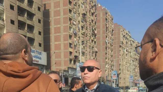 نائب محافظ القاهرة يتابع الموقف الجديد بمنطقة الألف مسكن