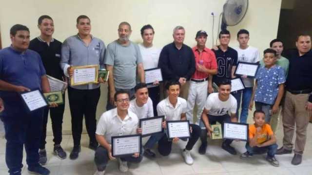 تكريم 51 طالبا من المتفوقين في مركز شباب منية المرشد بكفر الشيخ