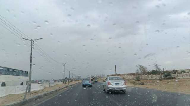 سقوط أمطار على مناطق متفرقة في المنوفية.. استمرار الغطاء السحابي