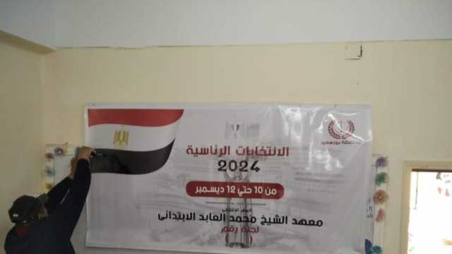 تخصيص 5 لجان ببورسعيد لتصويت المغتربين في الانتخابات الرئاسية