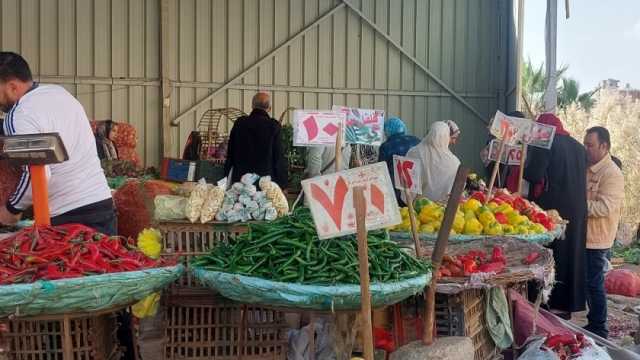 أسعار الخضراوات والفاكهة اليوم في سوق العبور..«الطماطم بـ4 جنيهات»