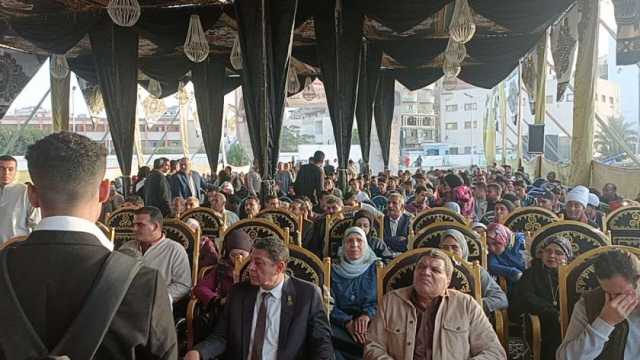 مؤتمر لحزب مصر الحديثة بالبحيرة لدعم المرشح الرئاسي عبد الفتاح السيسي