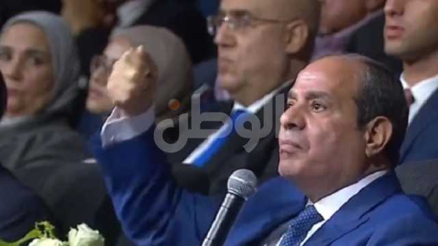 الرئيس السيسي للمصريين: كل أزمة هتحصل في بلدنا هيبقى ليها تداعيات