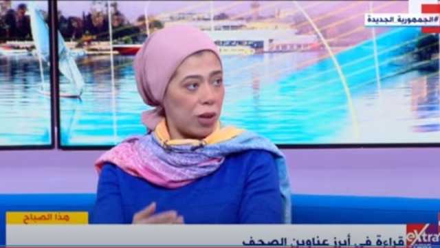 شيماء البرديني: أكاذيب إسرائيل بشأن الدور المصري في أزمة غزة مكشوفة للعالم كله