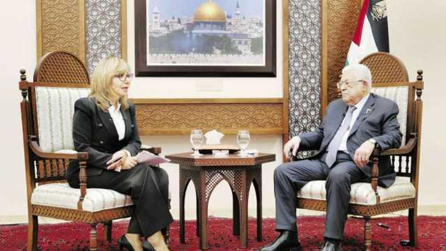 رئيس السلطة الفلسطينية: إسرائيل تستهدف دفع الفلسطينيين إلى سيناء.. لكن موقف مصر في مسألة التهجير شديد وعنيد ومشكور