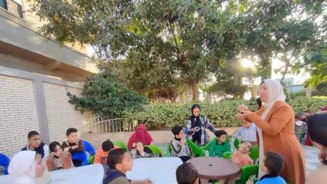 تنظيم فعاليات فنية للأطفال ذوي الهمم في مركز شباب قبريط بكفر الشيخ