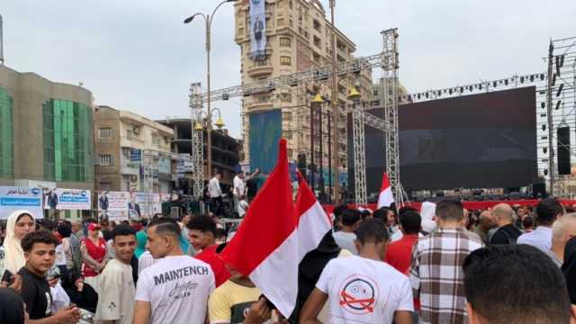 أهالي المنصورة يحتشدون لدعم السيسي: «مصر محتاجاك يا ريس»