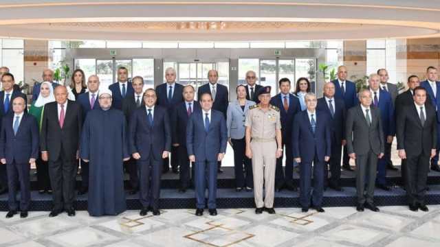الرئيس السيسي يزور المقر الجديد لرئاسة مجلس الوزراء بالعاصمة الإدارية