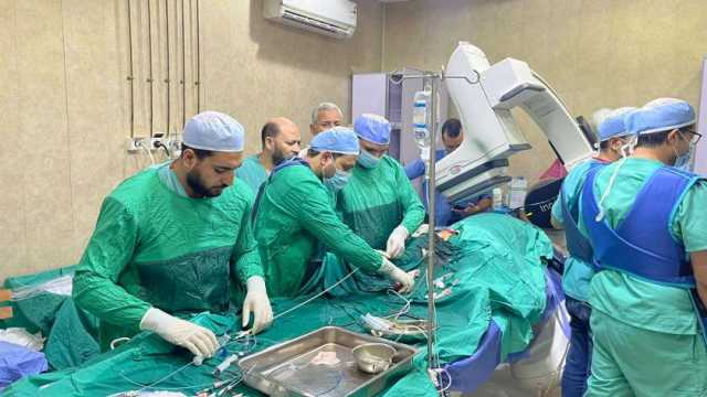 توسيع الصمام الميترالي لسيدة دون جراحة قلب مفتوح بمركز جامعة الأزهر