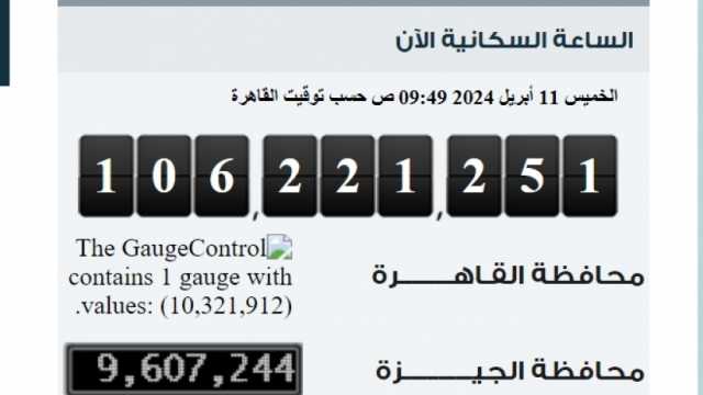 «الإحصاء»: 105 آلاف نسمة زيادة في عدد سكان مصر خلال شهر