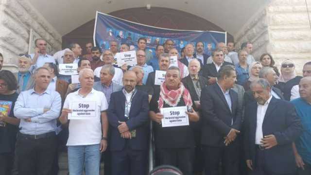 «الصحفيين الأردنيين»: نطالب بحماية المدنيين في غزة