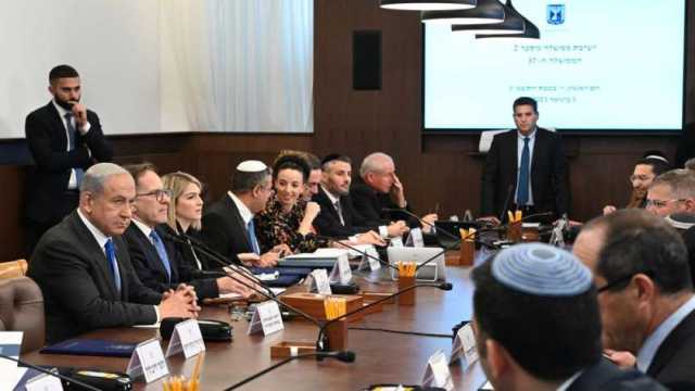 وسائل إعلام عبرية: مشادة كلامية بين وزراء في حكومة نتنياهو