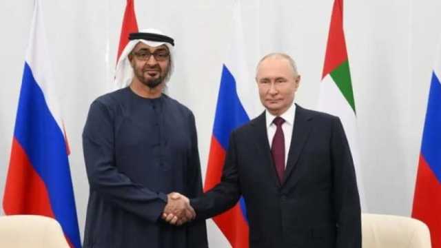 بوتين يلتقي بن زايد لتعزيز التعاون الروسي الإماراتي
