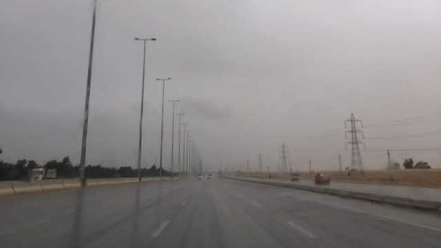 «الأرصاد»: أمطار غزيرة على السواحل تمتد إلى القاهرة والجيزة