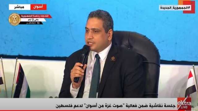 عماد خليل: المنظور الإنساني يشكل موقف الرئيس السيسي تجاه القضية الفلسطينية