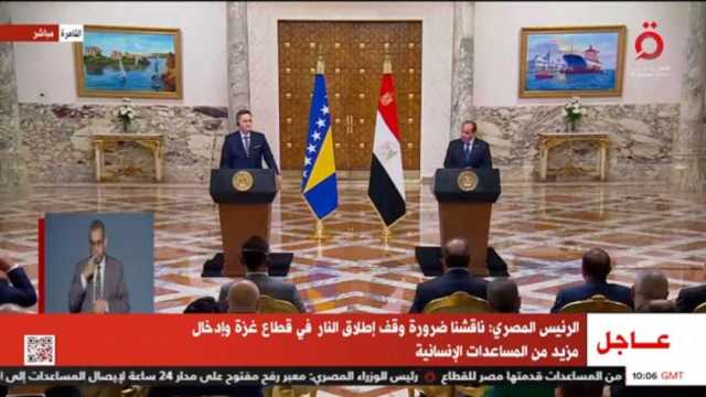 خبير دولي يؤكد أهمية زيارة رئيس مجلس الرئاسة في البوسنة والهرسك إلى مصر