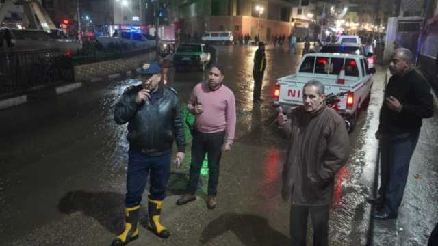 أمطار في مناطق متفرقة بالقاهرة والجيزة بعد أسبوع من بداية الشتاء