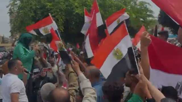 احتشاد آلاف المواطنين في الإسماعيلية تأييدا للموقف المصري الداعم للقضية الفلسطينية
