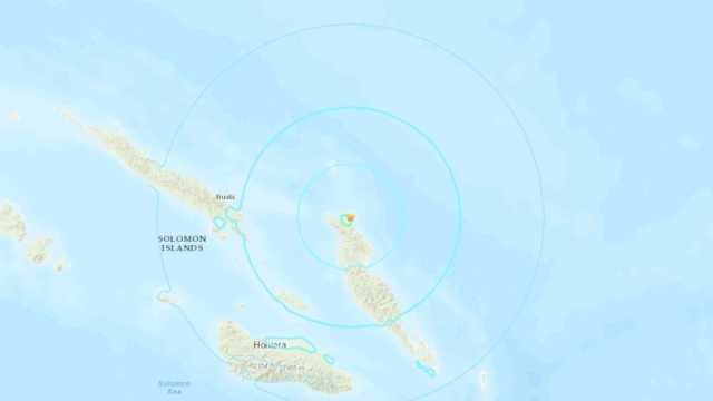 زلزال يضرب بقوة 5.3 درجة جزر سليمان جنوب المحيط الهادئ