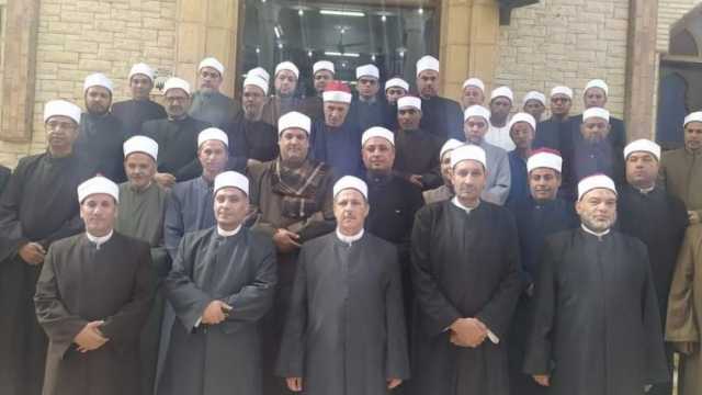 انطلاق فعاليات القافلة الدعوية من مسجد المعهد الديني بفوه في كفر الشيخ